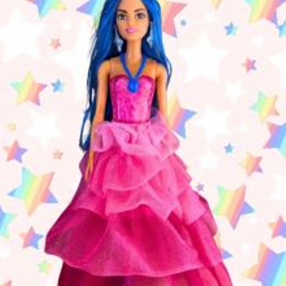 Barbie 65th Anniversary Unicorn Doll Inspired By "Touch of Magic Series" TV Show - Picture 8 of 14